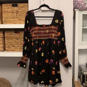 Urban Outfitters floral tunic dress- size L